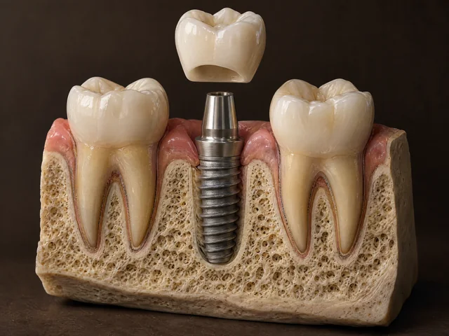 KI-Lehrmodell einer implantatgetragenen Versorgung