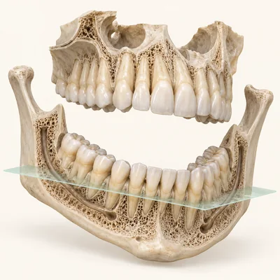 Teaching illustration: Cone beam CT (CBCT / DVT)