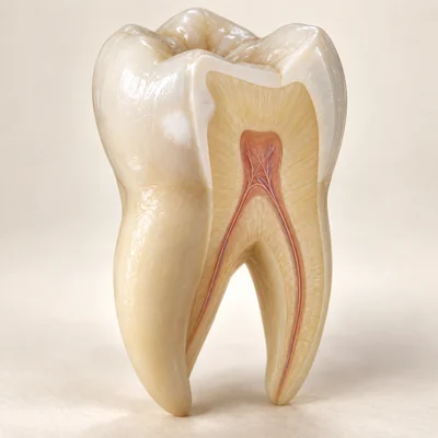 Teaching illustration: Tooth decay