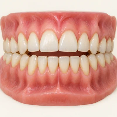 Teaching illustration: Open bite