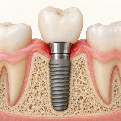 Teaching illustration: Peri-implant mucositis