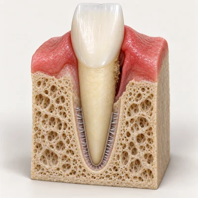 Teaching illustration: Loose teeth