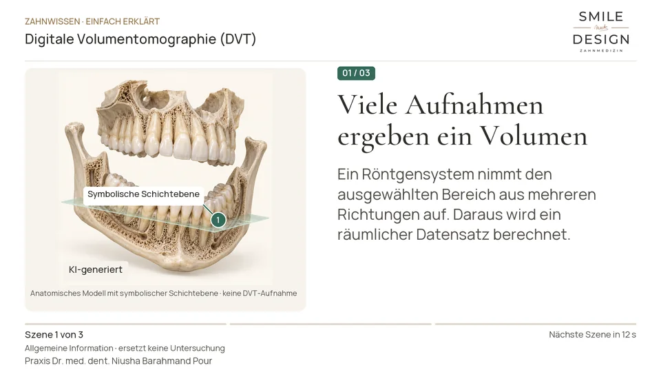Kurzfilm: Wann hilft ein dreidimensionales Röntgenbild?
