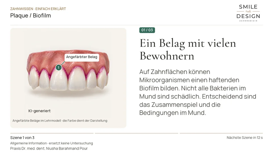 Short film (German): What is the soft coating on teeth?