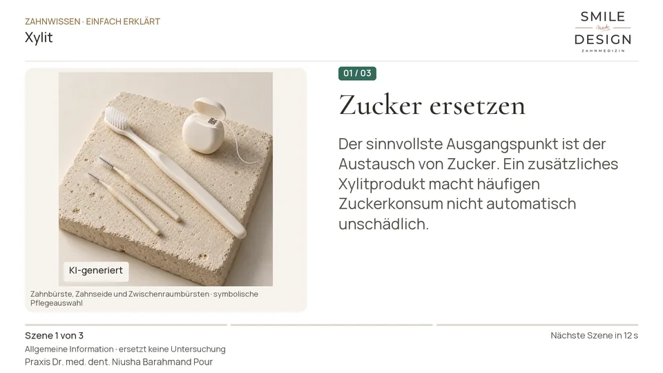 Kurzfilm: Ist Birkenzucker ein Schutzschild für die Zähne?