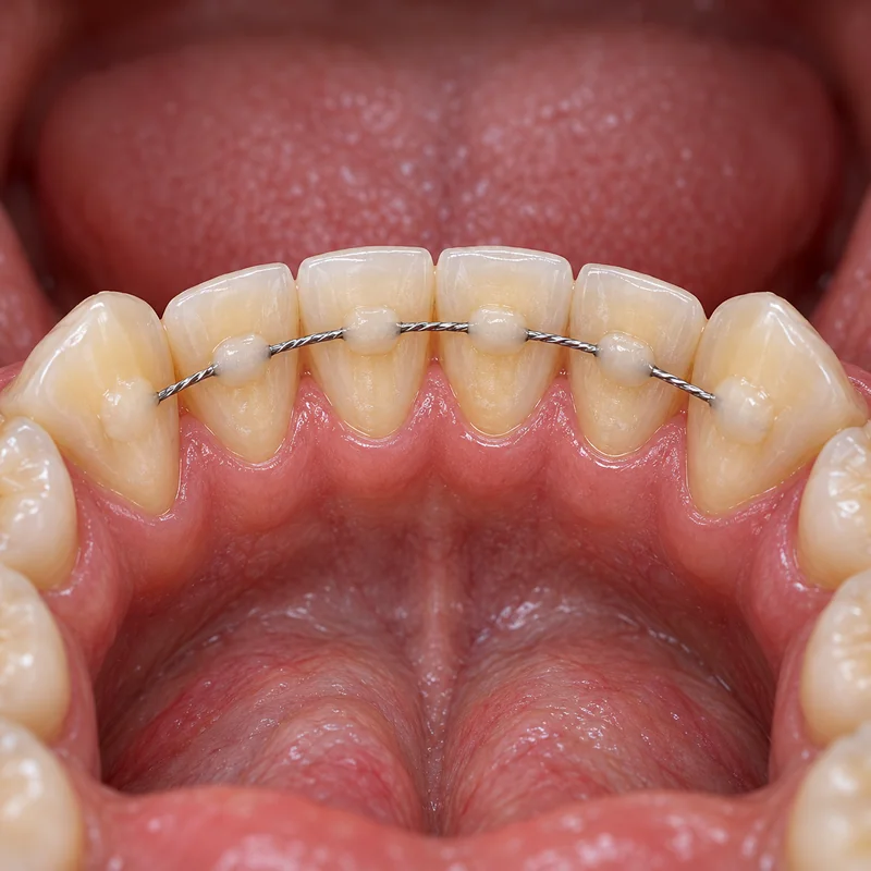 Medical teaching illustration: Teeth can move again