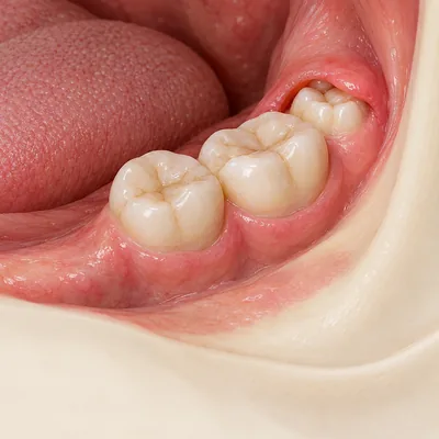 Teaching illustration: Pericoronitis