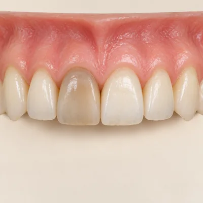 Teaching illustration: Tooth discolouration